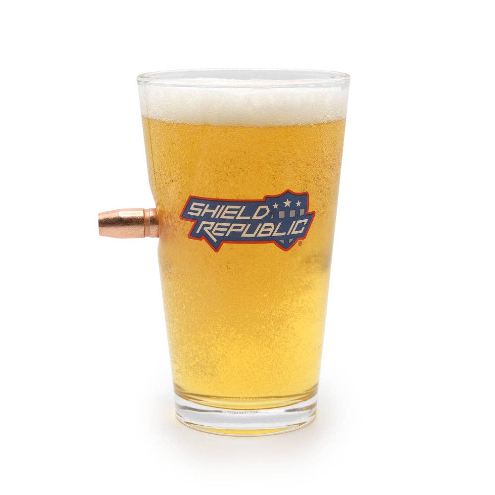 Proud Blue Collar - Pint Glass