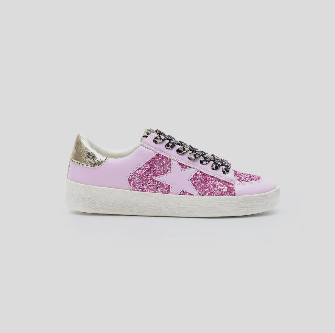 Pink Glitter Alex Sneakers