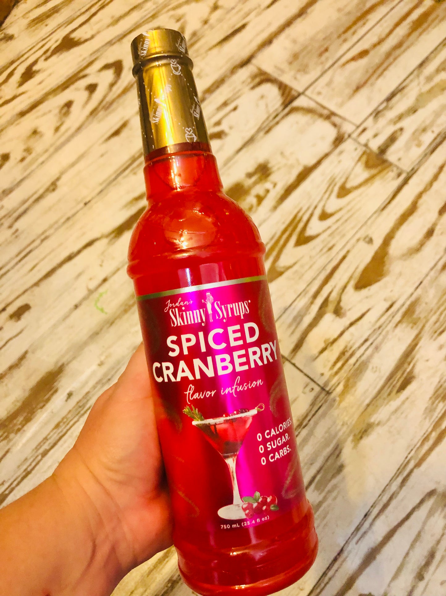 Jordan's Skinny Syrups Spiced Cranberry