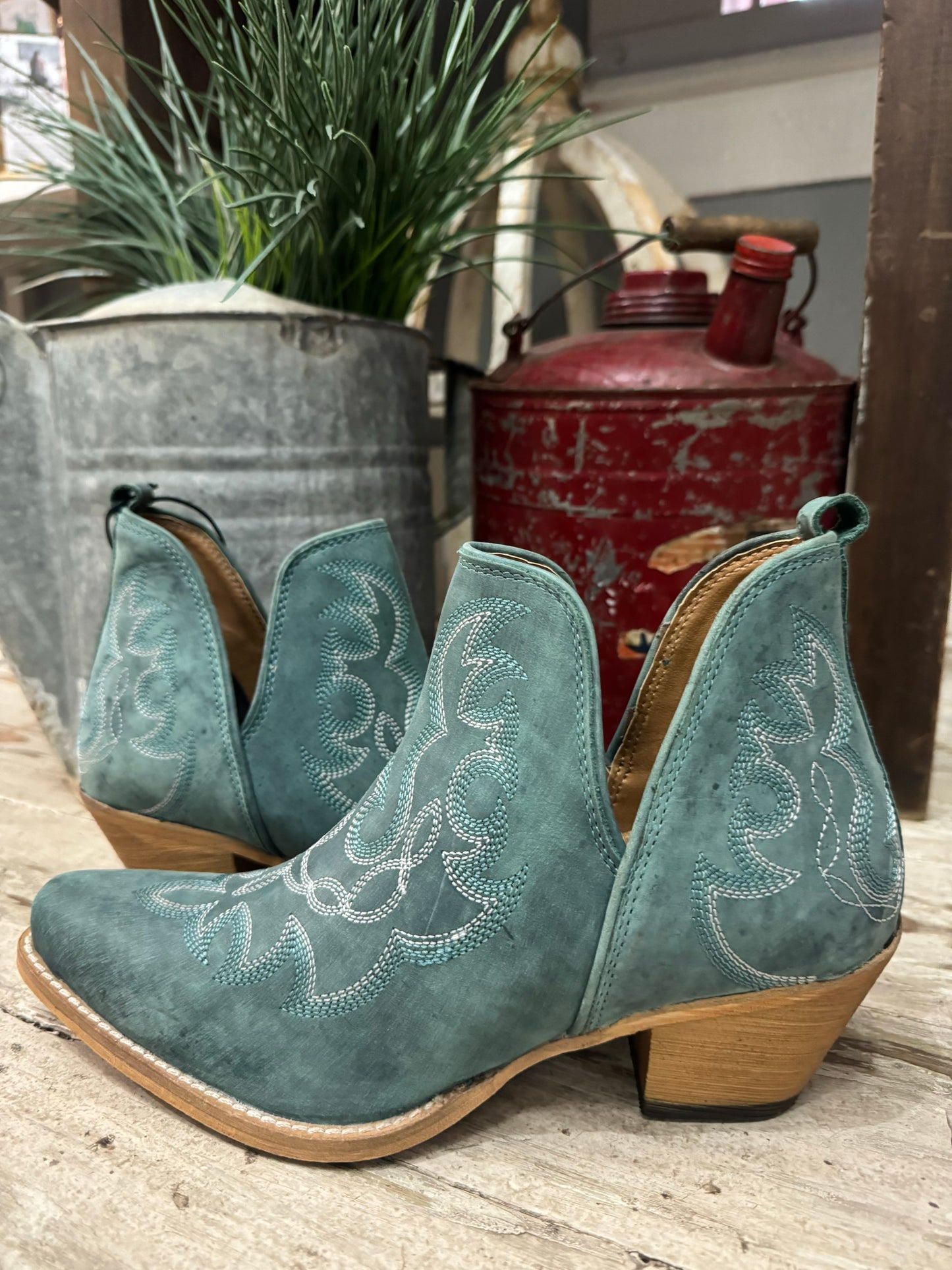 Maisie Dusty Emerald Boots