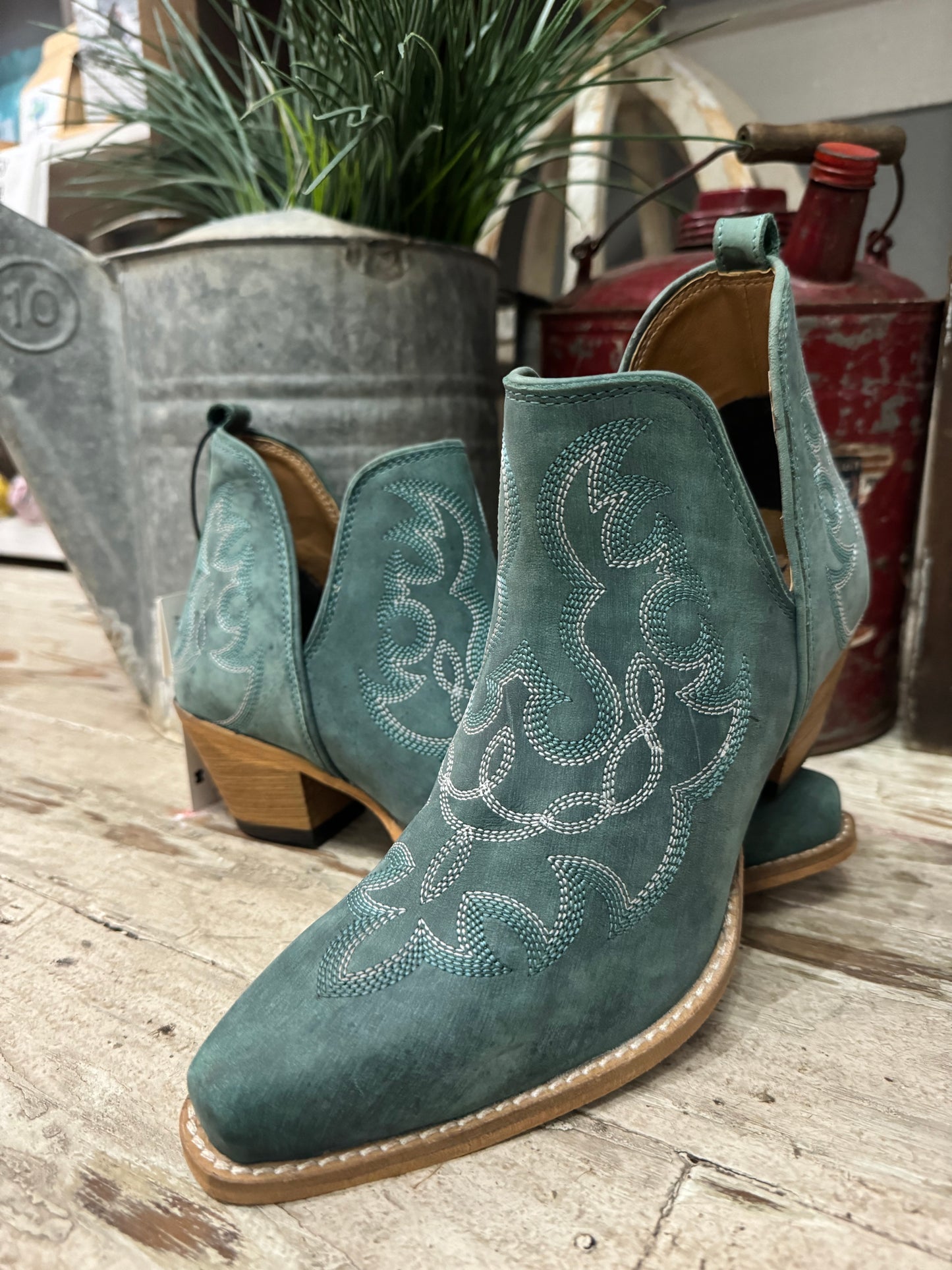 Maisie Dusty Emerald Boots