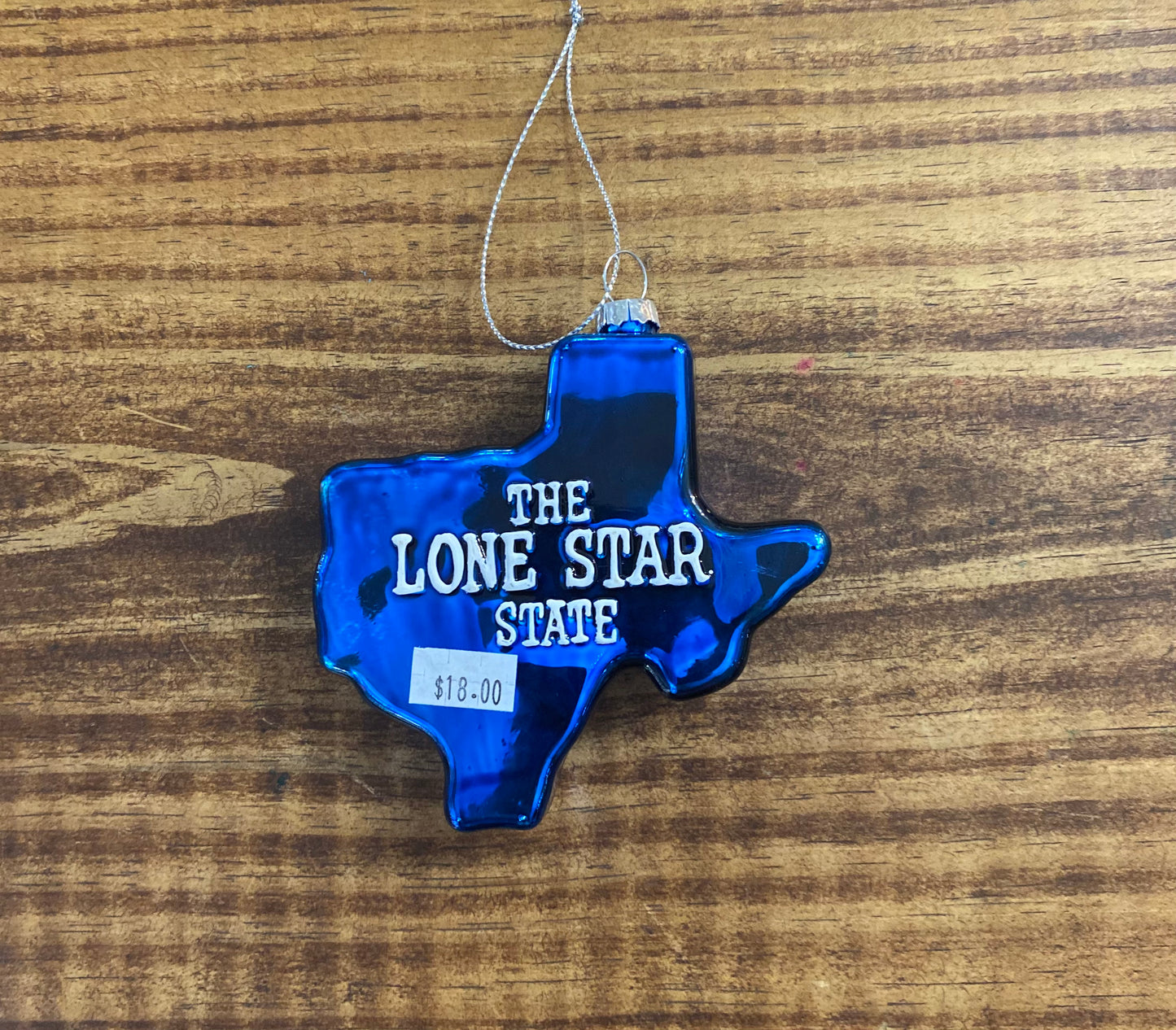 Glass Texas Ornament