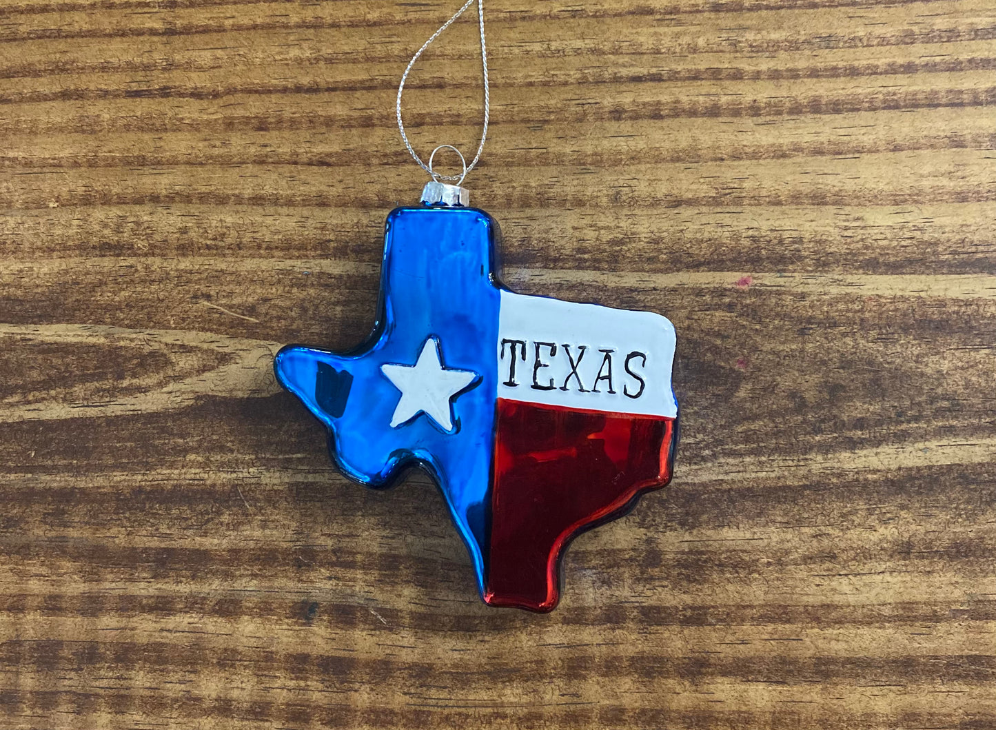 Glass Texas Ornament