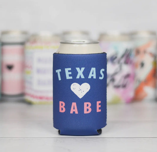 Texas Babe Can Cooler - Regular