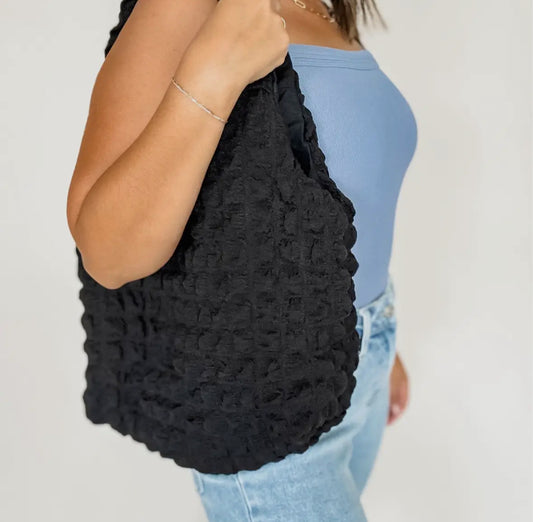 Bubble Tote - Black