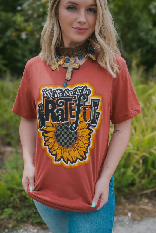 Take Time To Be Grateful Tee