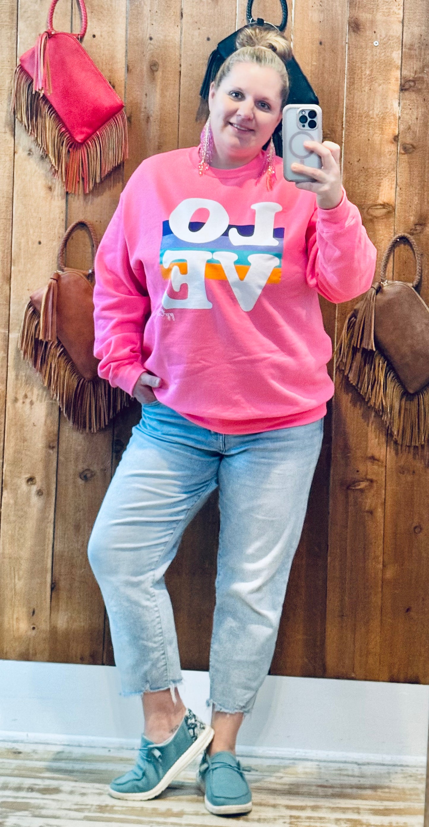 Neon LOVE Sweatshirt