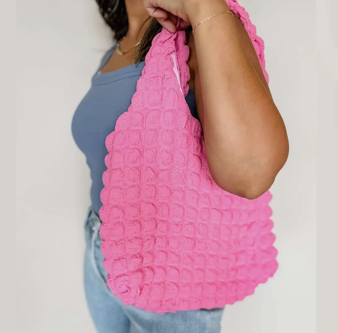 Bubble Tote - Pink