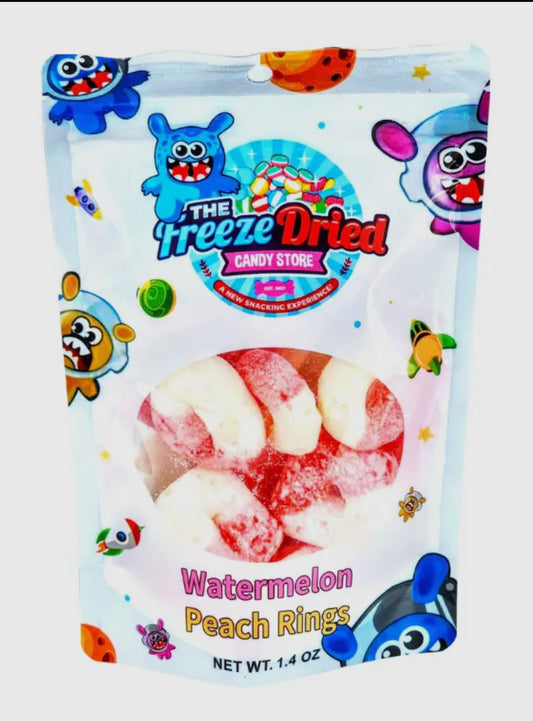 Freeze Dried Watermelon Peach Rings