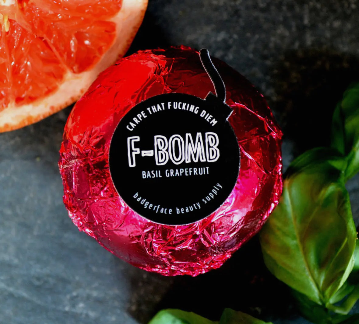 F-Bomb ~ Citrus Jumbo Bath Bomb