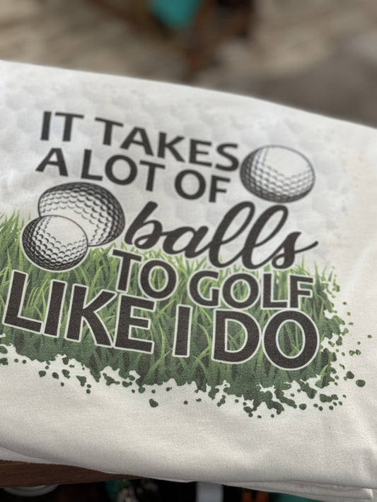 Golf Balls Tee