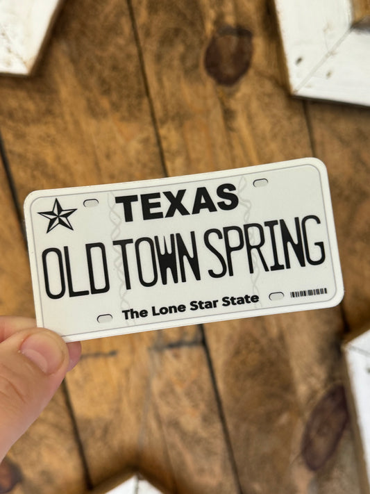 Old Town Spring Sticker