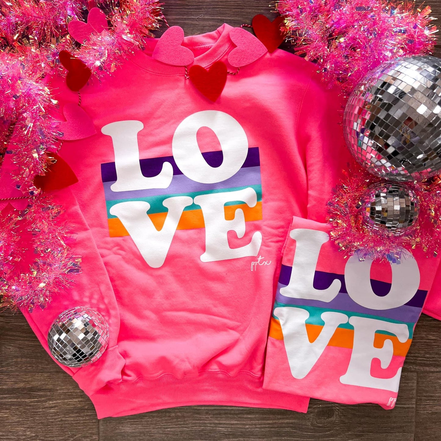 Neon LOVE Sweatshirt