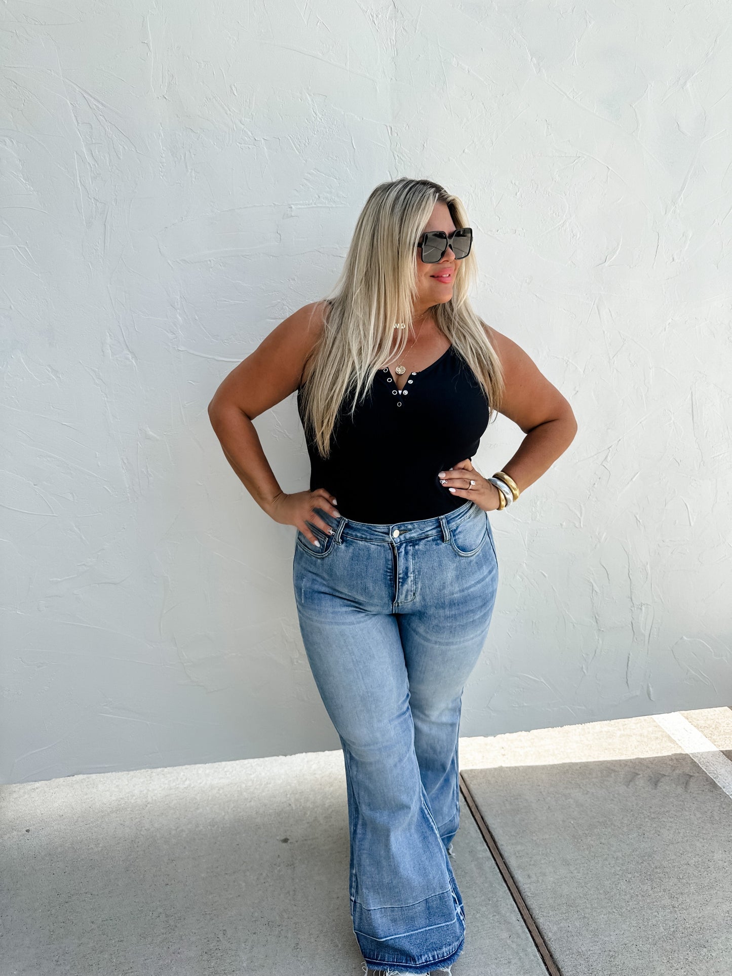 Romi Tummy Control | Light Wash Jeans