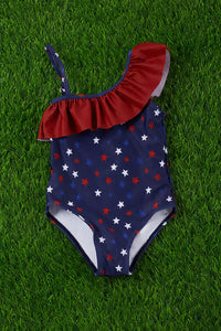 Girls Patriotic Swimsuite