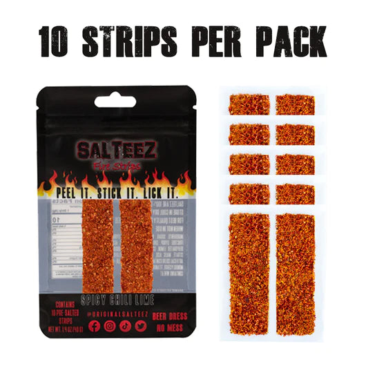 Salteez strips-Spicy chili lime