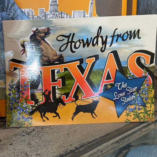 Howdy from Texas Post cards