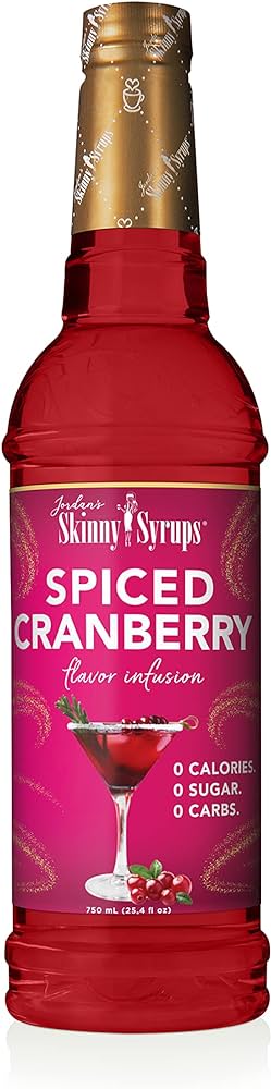 Jordan's Skinny Syrups Spiced Cranberry