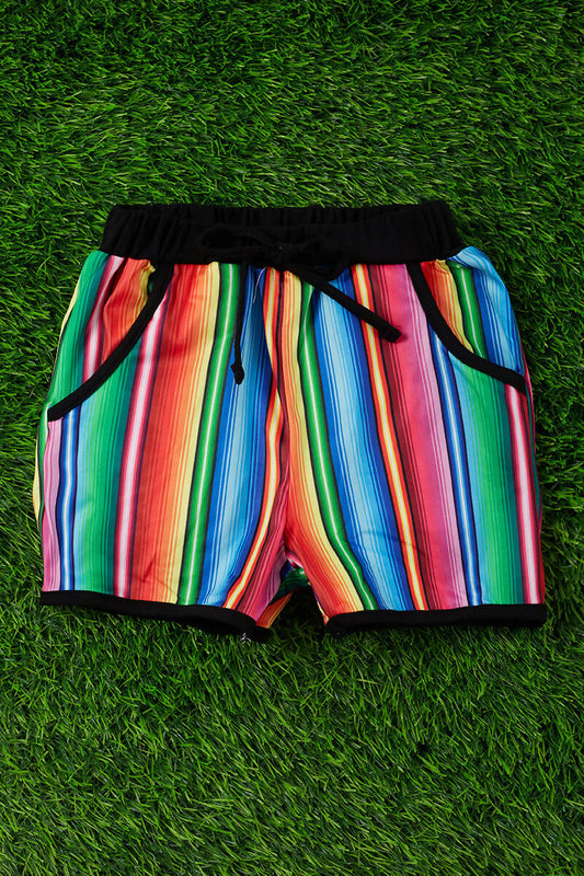 Girl Serape Shorts