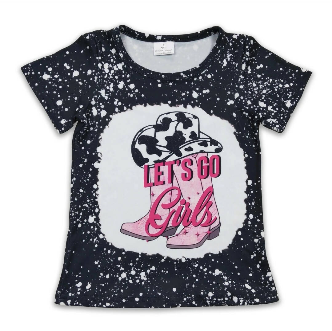 Girls Let's Go Girls Tee