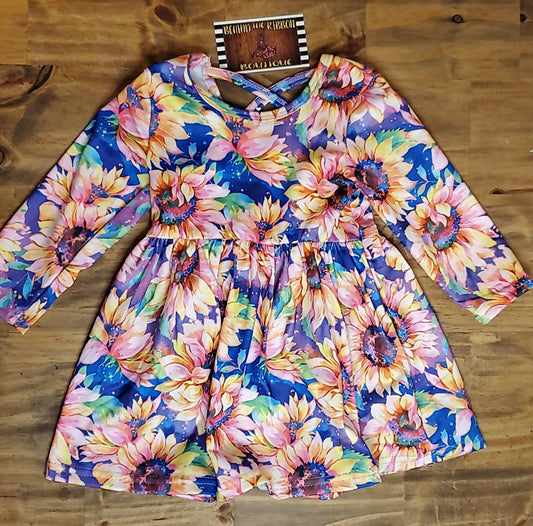 Sunflower LS dress