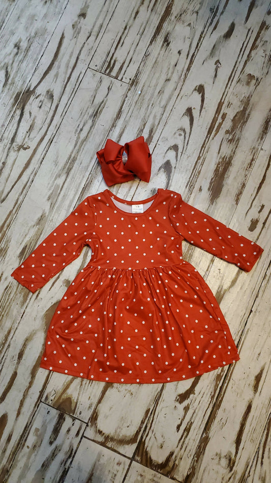 Red Polkadot Dress